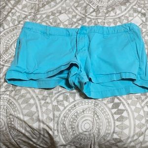 Blue shorts